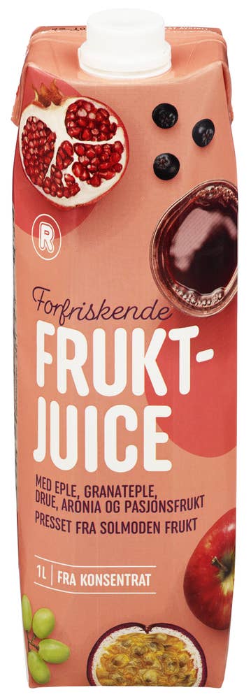 R Juice Med Granateple & Drue