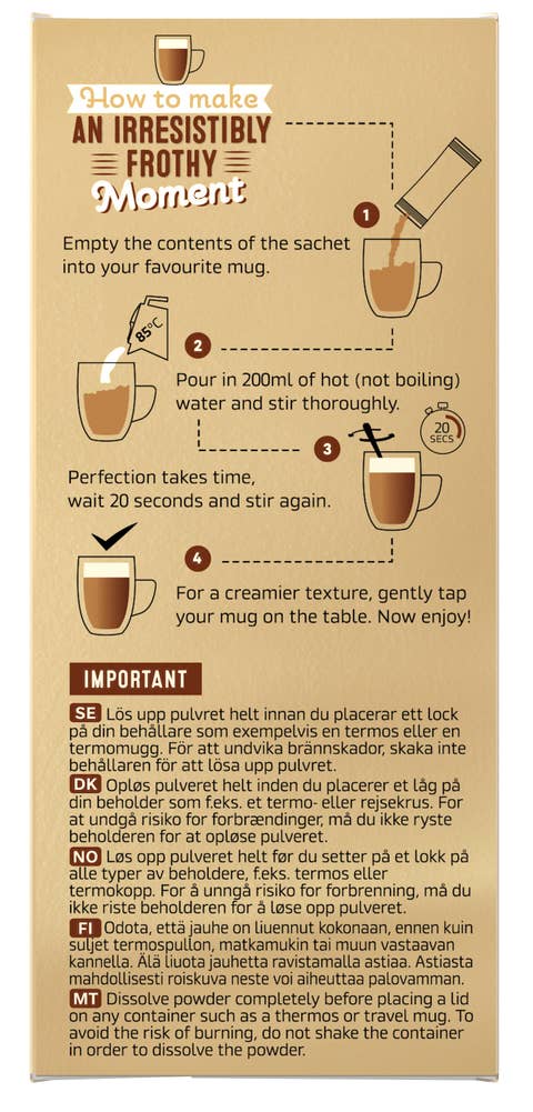 Nescafé Vanilla Latte 8 poser