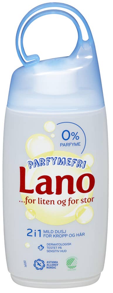 Lano Parfymefri Dusjsåpe Flytende