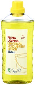 Prima Lavpris Universalrengjøring sitron