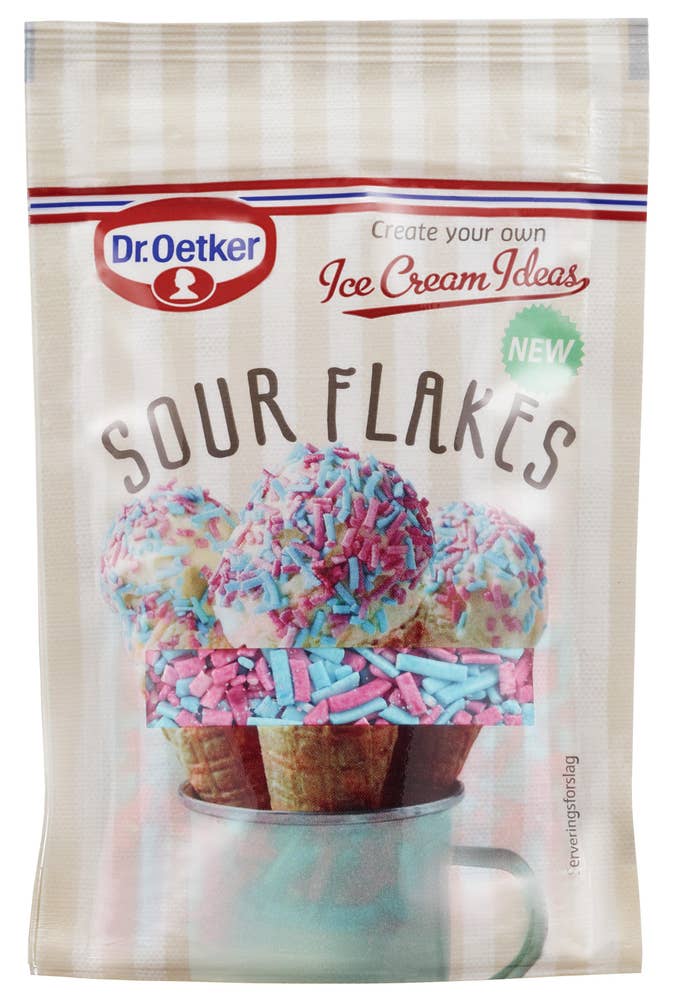 Dr. Oetker Sour flakes
