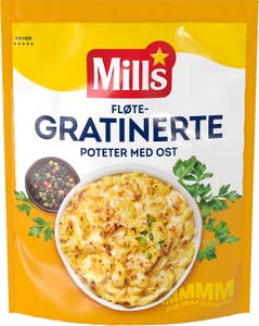 Mills Gratinerte poteter med ost