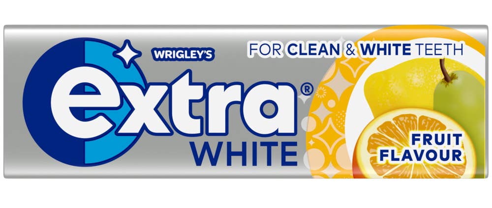 Extra White Sweet Fruit Sukkerfri 10 stk