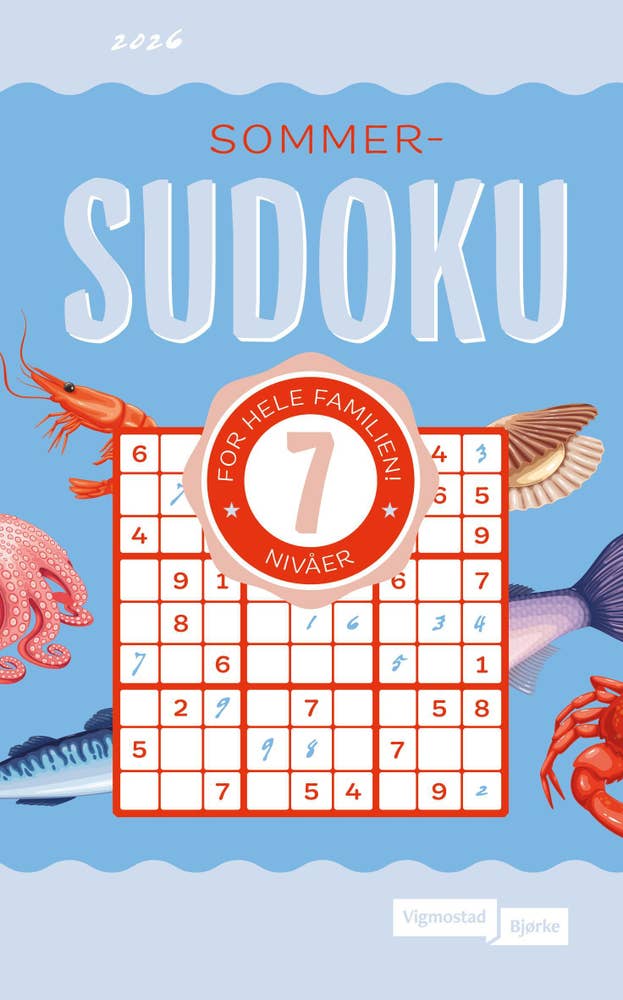 BLADKOMPANIET Sommersudoku 2026
