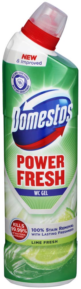 Domestos Power Fresh WC Gel Lime