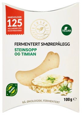 Rawsom Fermentert Smørepålegg Steinsopp og Timian