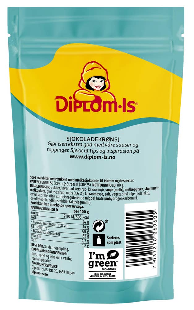 Diplom-is Sjokoladekrønsj