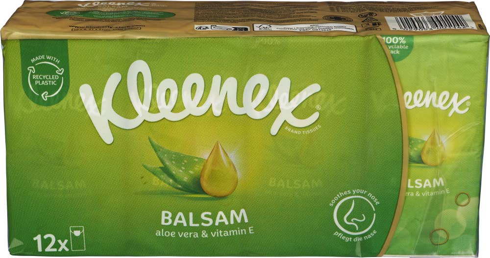 Kleenex Balsam lommetørkle