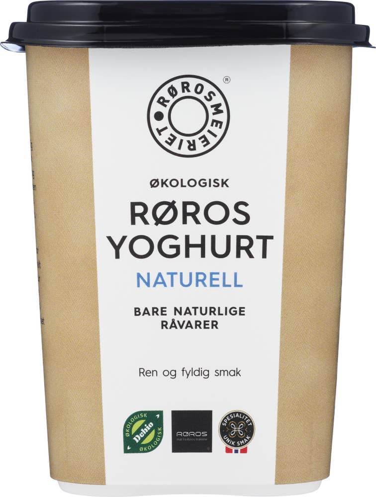 Rørosmeieriet Økologisk Rørosyoghurt Naturell