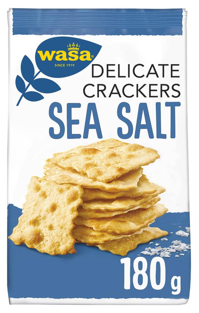 Wasa Kjeks Delicate Cracker Seasalt