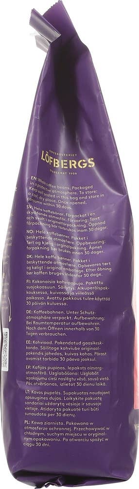 Löfbergs Kharisma Hele bønner Mørkbrent