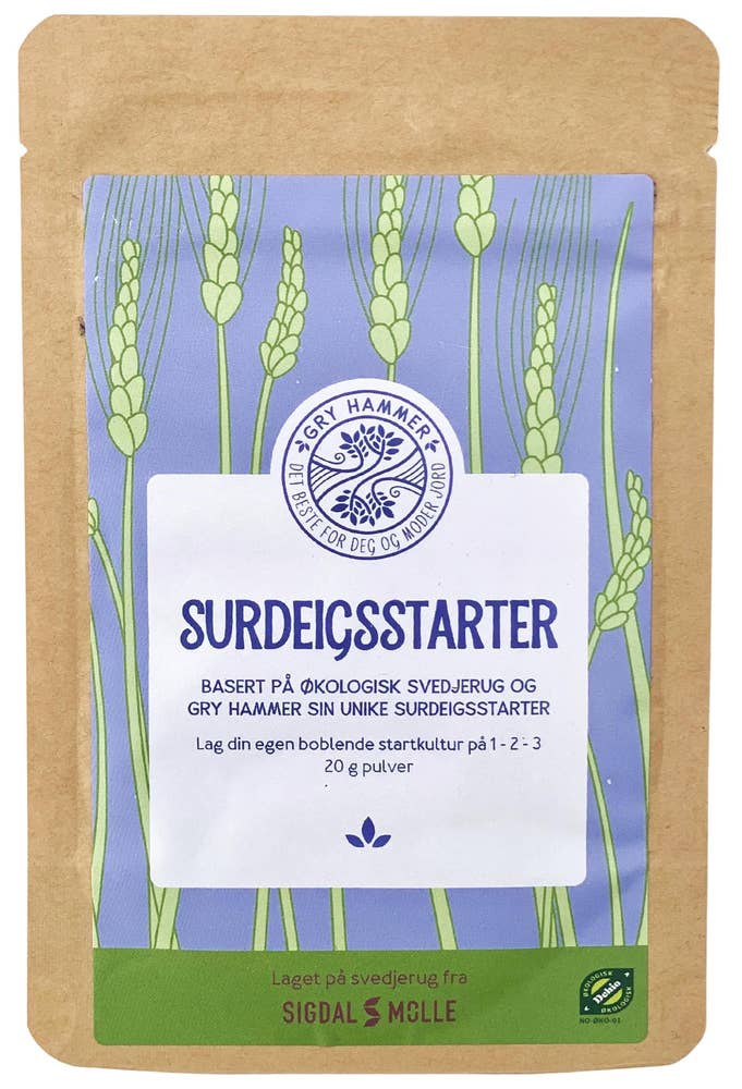 Økologisk surdeigsstarter