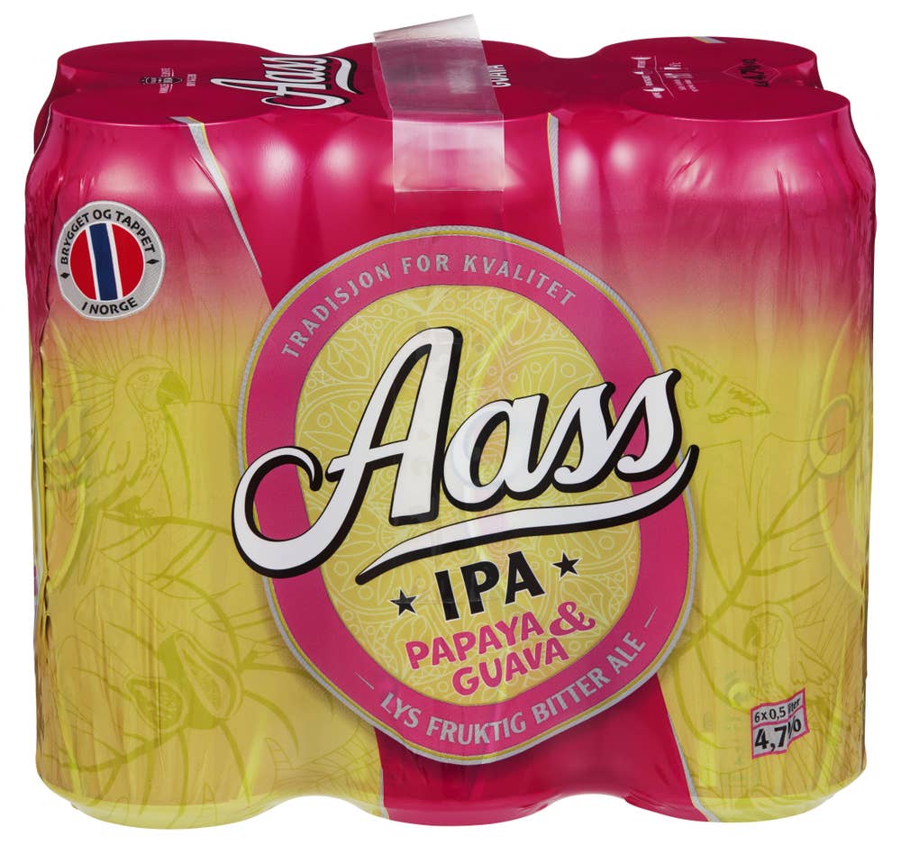 Aass Papaya & Guava IPA 6 x 0,5l