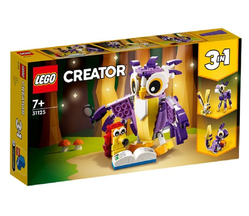 Sprell LEGO Creator Fantasifulle skogsdyr