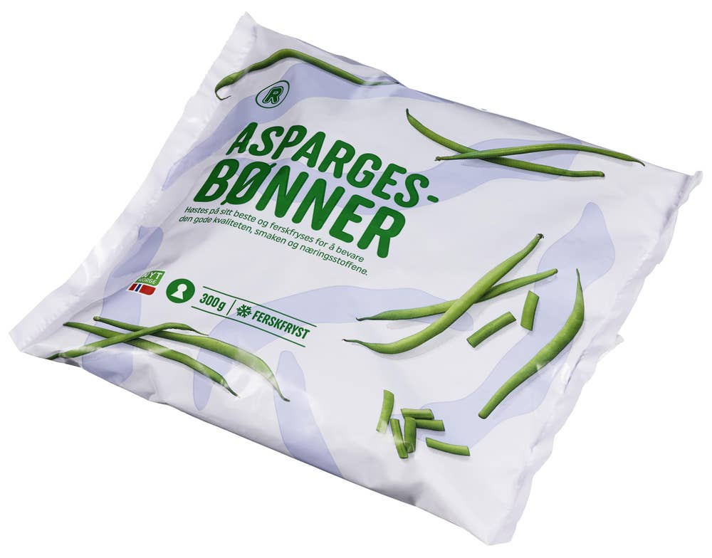 R Aspargesbønner Fryst