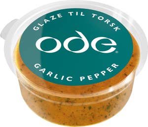 Ode Glaze til torsk Garlic pepper
