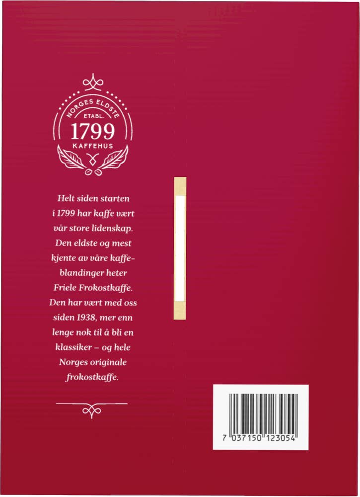 Friele Frokostkaffe Filtermalt, 6 x 250 g