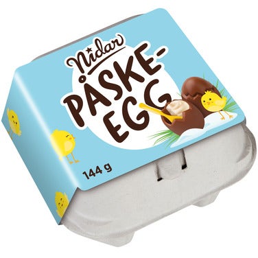 Nidar Påskeegg 4 stk