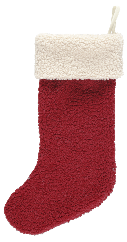 Clas Ohlson Julestrømpe, rød