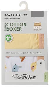 Pierre Robert Barnetruser til jente i bomull Gul & hvit, str. 122-128