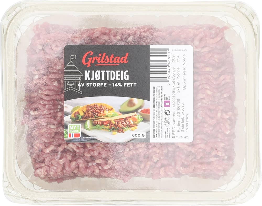 Grilstad Kjøttdeig av storfe