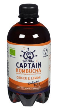 Captain Kombucha m/ginger&lemon