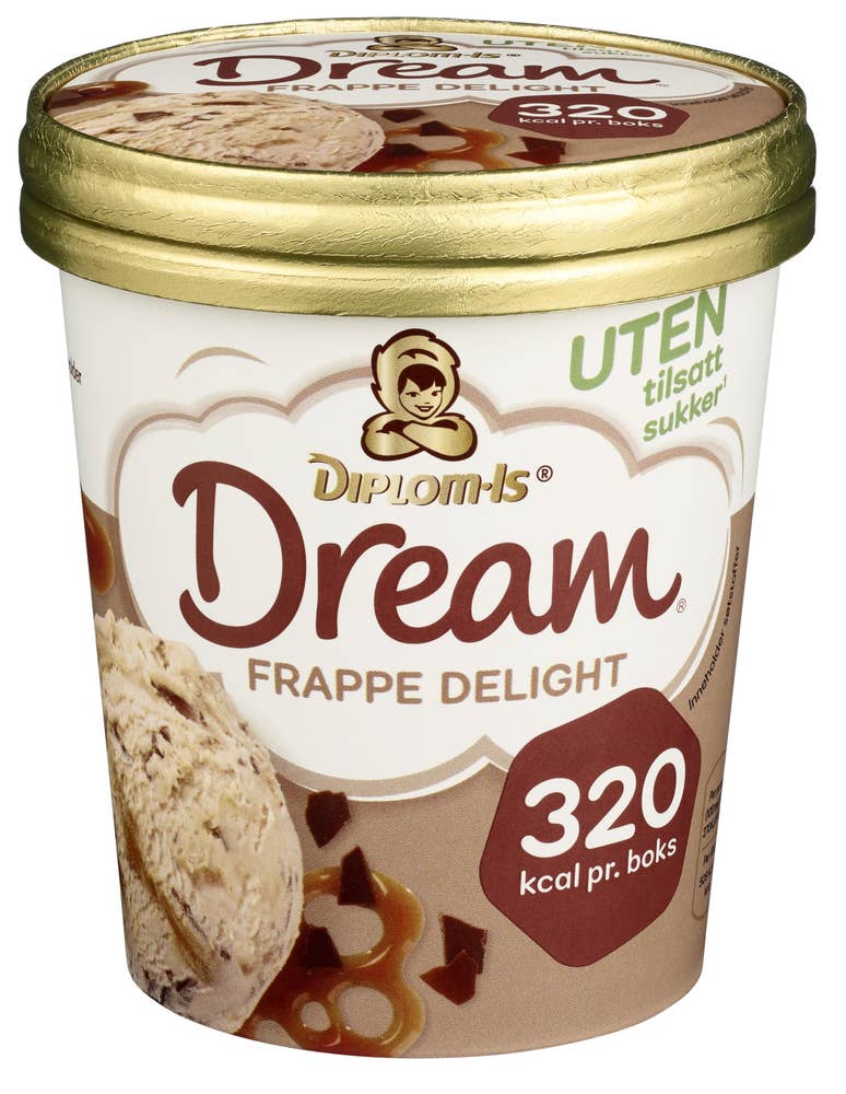 Diplom-is Frappe Delight Uten Tilsatt Sukker