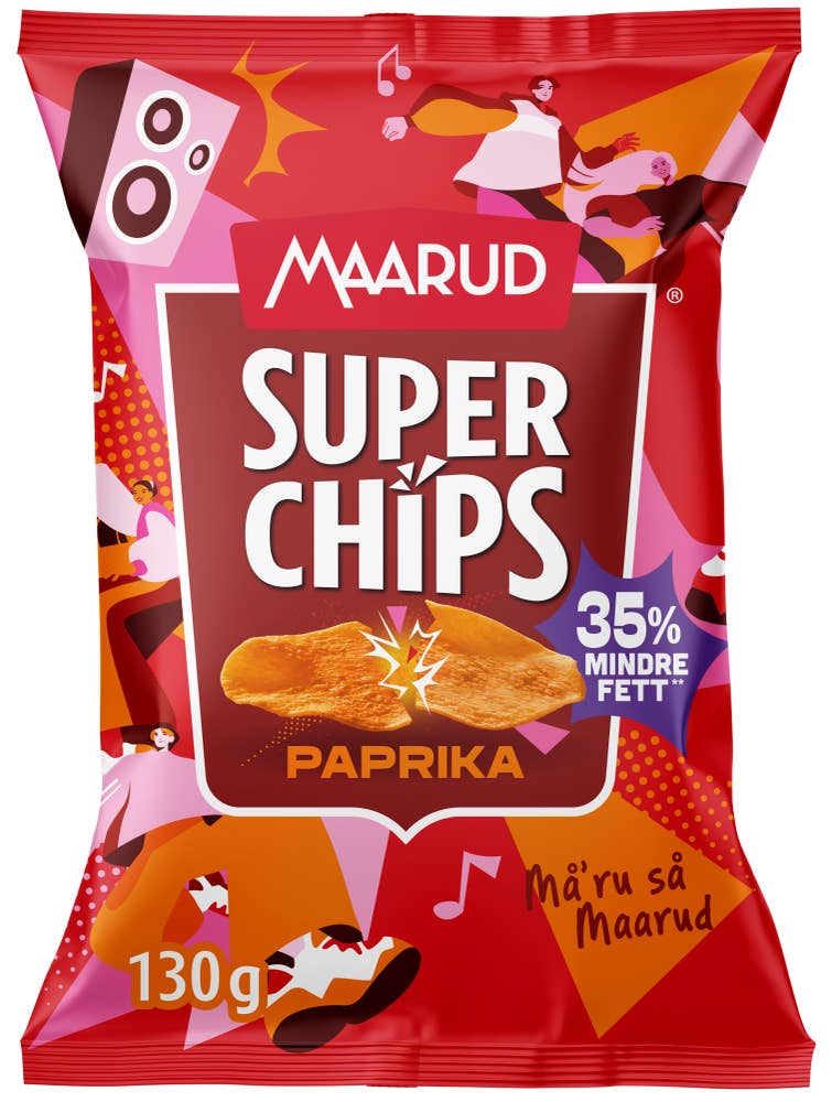 Maarud Superchips Paprika