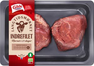 Gilde Langtidsmørnet indrefilet av storfe
