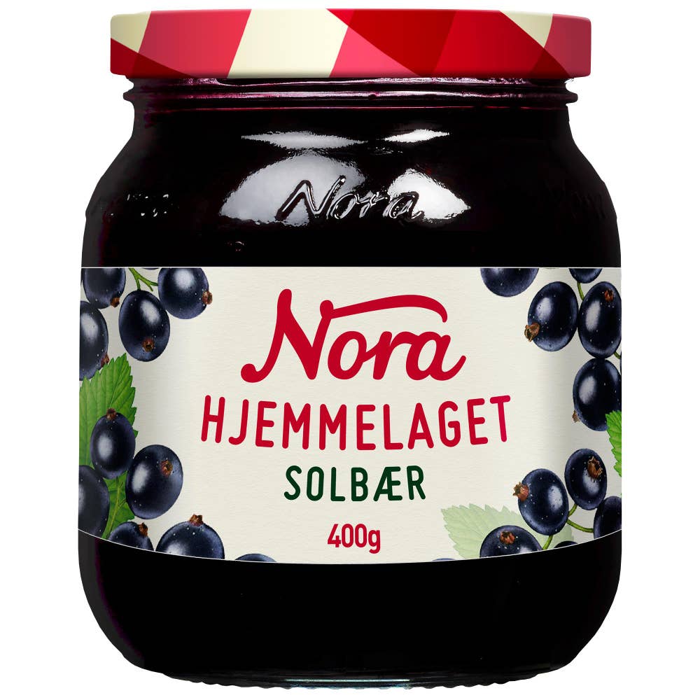 NORA Hjemmelaget solbærsyltetøy