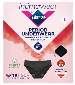 Libresse Menstruse Hipster Svart, str L