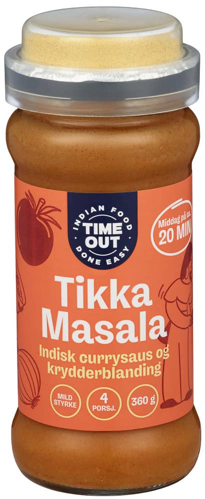 Time Out Tikka Masala saus