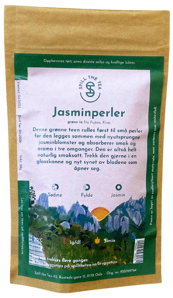 Spill The Tea Jasminperler te