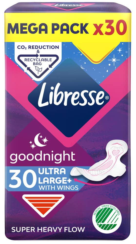 Libresse Ultra Night Wing Mega Pack