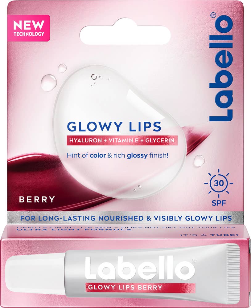 Labello Glowy lips SPF 30 Berry tinted