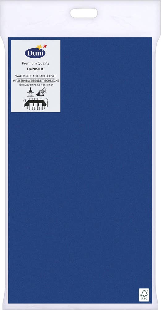Duni Duk Dark Blue 138c220 cm