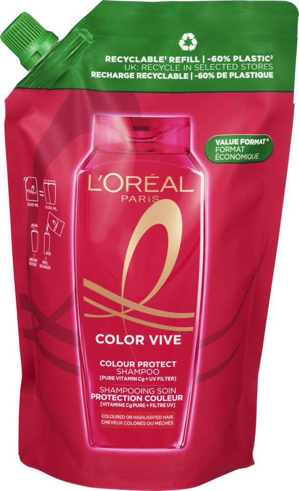 L'Oreal Elvital Color Vive shampoo refill