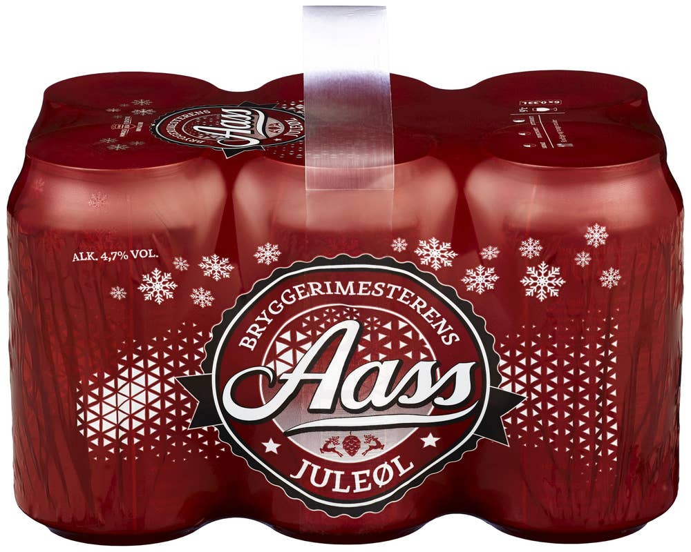 Aass-Bryggeri Aass Bryggerimesterens Juleøl 6 x 0,33L