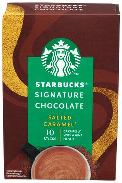 Starbucks Signature Chocolate Salted Caramel 10 poser