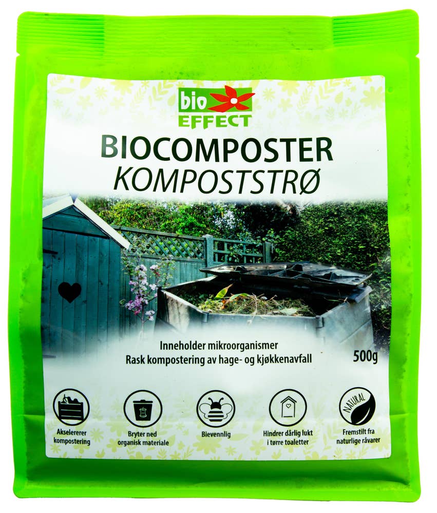 Bioefekts Biocomposter Kompoststrø