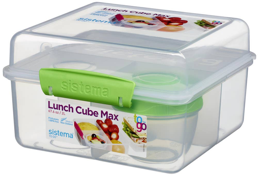 Sistema Matboks Cube med Youghurtboks assortert