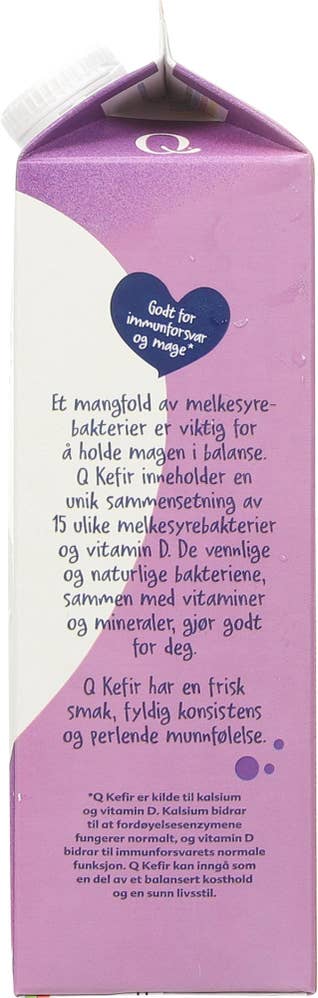 Q Kefir Blåbær & Solbær