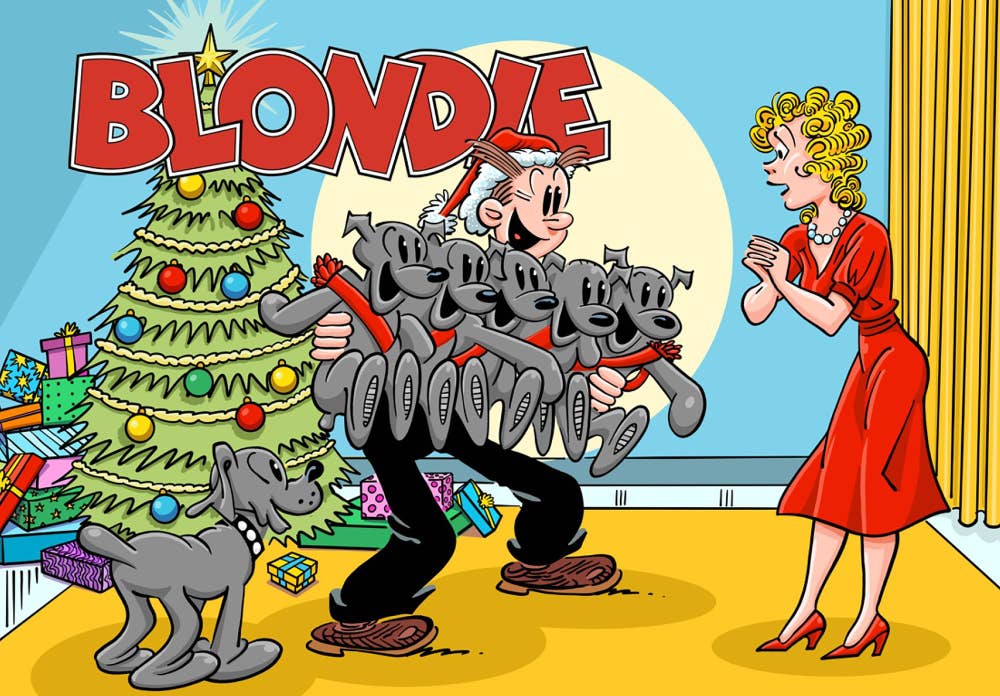 Bladcentralen Blondie julehefte Julen 2026
