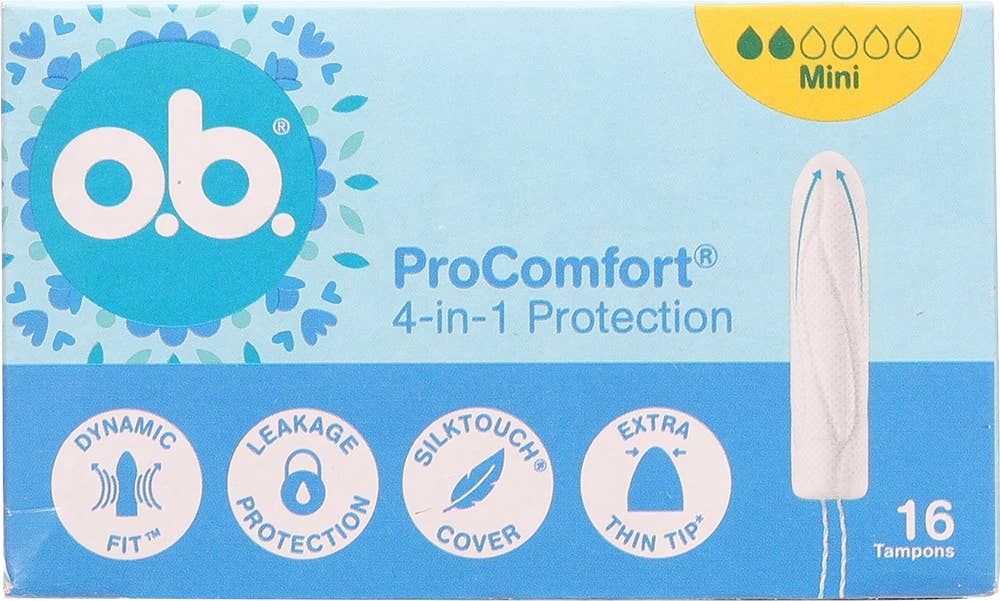 O.B.® ProComfort® Mini 16 stk