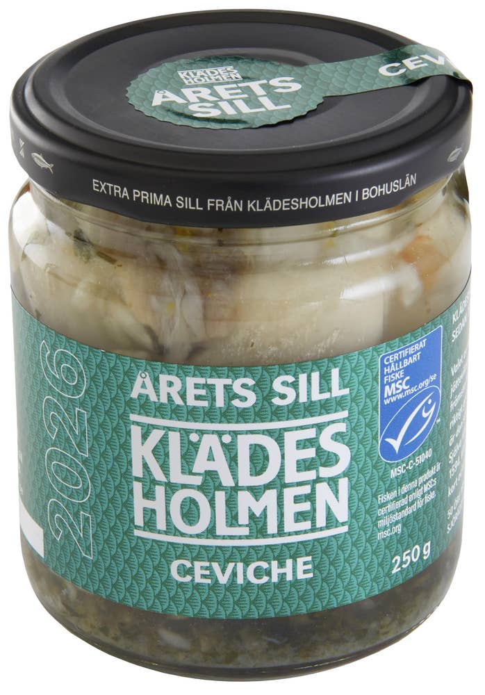 Klädesholmen Årets sild 2026 - Cevice