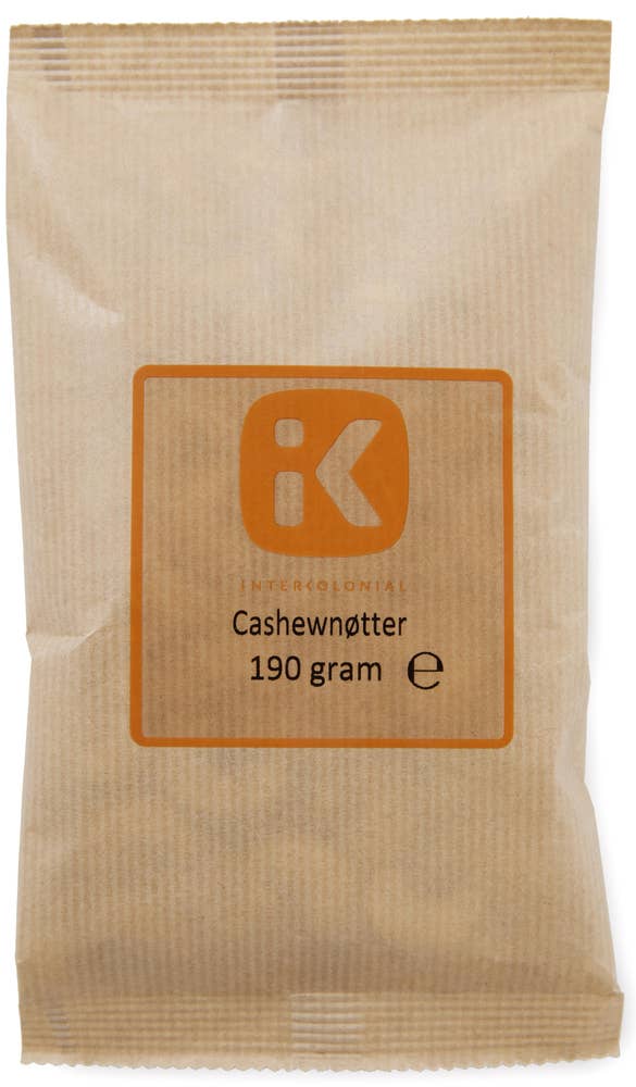 Cashewnøtter Rå, Usaltet