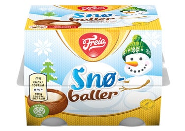 Freia Snøballer 4 stk