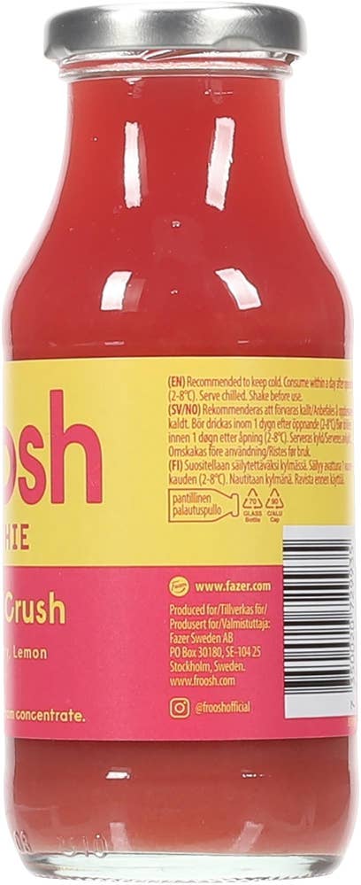 Froosh Smoothie Strawbie Crush Eple, jordbær og sitron