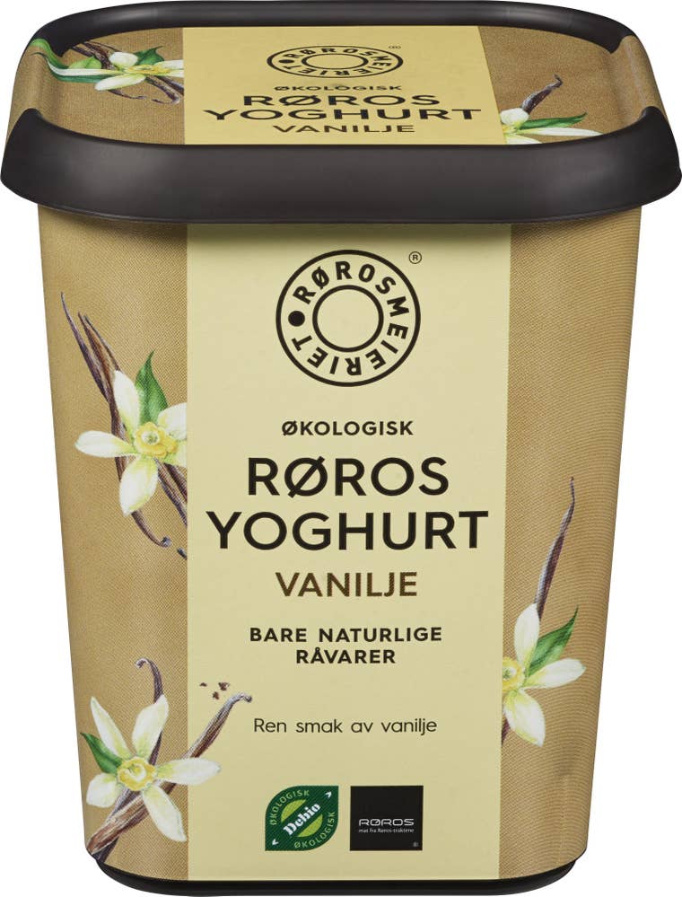 Økologisk Rørosyoghurt Vanilje, 500 g