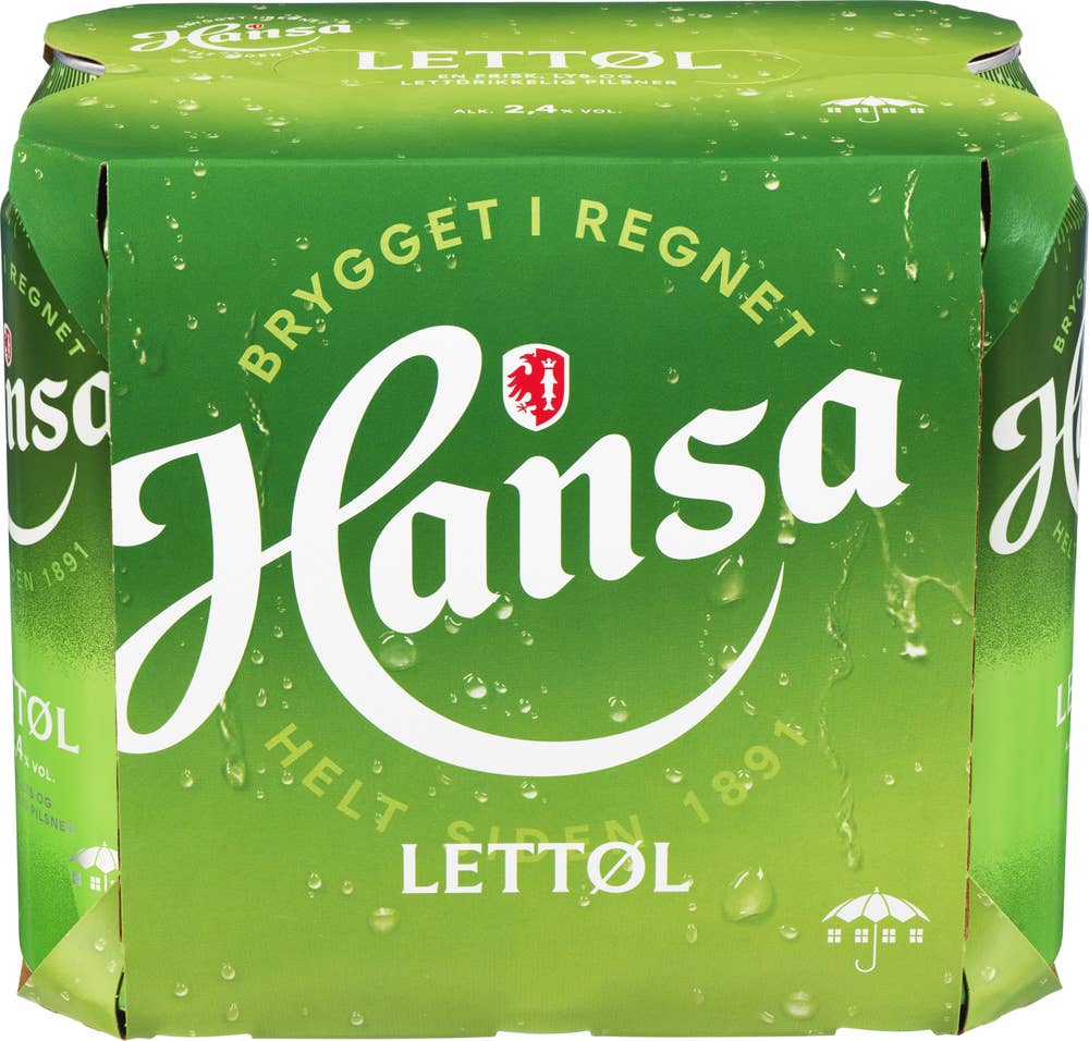 Hansa Lettøl 6 x 0,5l